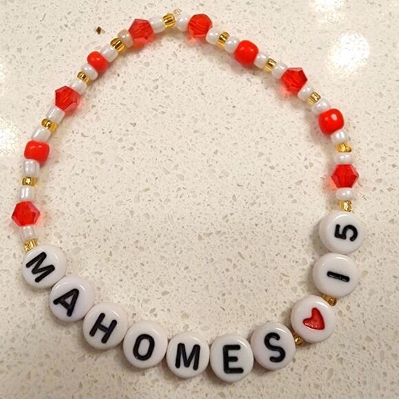 Custom Patrick Mahomes Kansas City Chiefs Bracelet - Picture 1 of 2